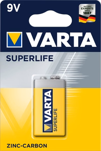 VARTA 9V Superlife cinko baterija, 1 vnt.
