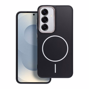 Case for Samsung A07 / A08 Frame Mag Cover compatible with MagSafe black