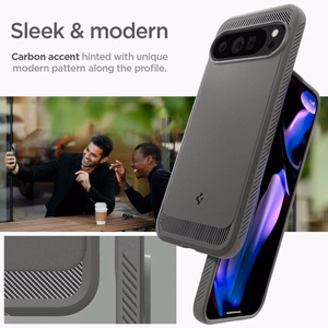 Чехол Spigen Rugged Armor для Google Pixel 9 Pro XL - серый