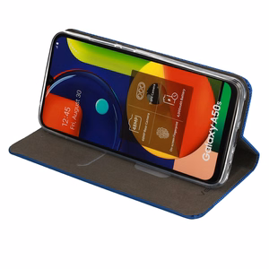 Vennus SENSITIVE knyginis dėklas telefonui Samsung Galaxy S20 Ultra mėlynas