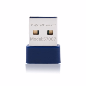 Qoltec 57007 belaidis mini Bluetooth USB WiFi adapteris