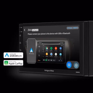 Автомагнитола Kruger&Matz KM2010 с CarPlay/Android Auto