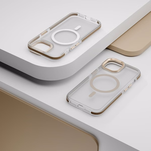 Etteri Icy Mag dėklas telefonui iPhone 15 Pro 6,1" auksinis