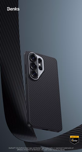 Benks Magnetic Armor Pro Kevlar чехол металлическая рамка 600D (G050) для Samsung Galaxy S26 Ultra чёрный