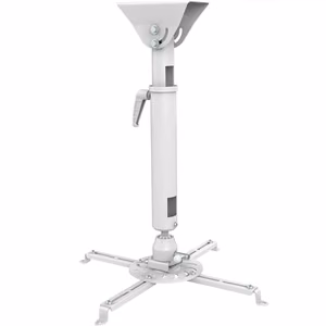Sunne PRO300XL2 – extra-long adjustable ceiling mount for projectors, maximum load 25 kg, white