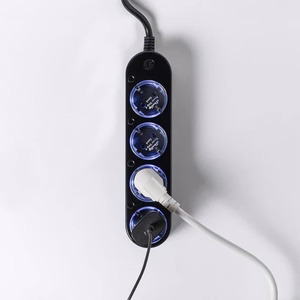 Išmanioji 12A Shelly Power Strip 4 Gen4 Zigbee/Matter juoda