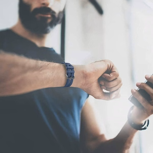 TECH-PROTECT ICONBAND GARMIN FENIX 5 / 6 / 6 PRO / 7 JUODAS