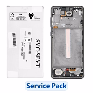 ServicePack LCD Display SAMSUNG A33 5G A336B GH82-28143A Black