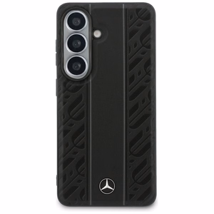 Mercedes Laurel Leaves Vertical Stripes MagSafe dėklas skirtas Samsung Galaxy S26 juodas