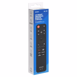 Savio RC-30 nuotolinio valdymo pultelis IR/Bluetooth Spaudžiamieji mygtukai