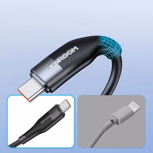 Кабель USB Joyroom "S-1060M12" чёрный Type-C 100 см (до 6A)