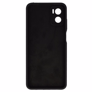 Силиконовый Lite чехол для Motorola Moto E22/E22i чёрный