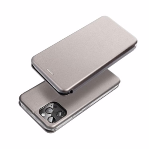 Telefono Dėklas Smart Diva Samsung M115 M11 sidabrinis