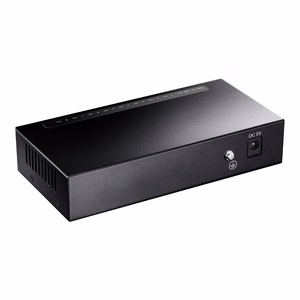 Cudy GS108 коммутатор Gigabit Ethernet 10/100/1000 чёрный