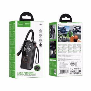 Automobilinis oro kompresorius Hoco (ZP18) (4000mAh 10.3 bar)