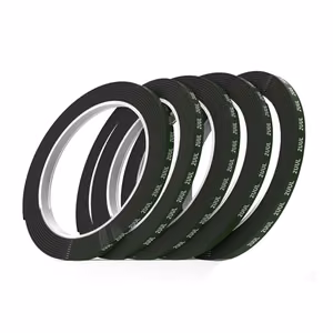 Dvipusė lipni juosta 2UUL CS01 3mm ekranui, galiniam dangteliui, juoda