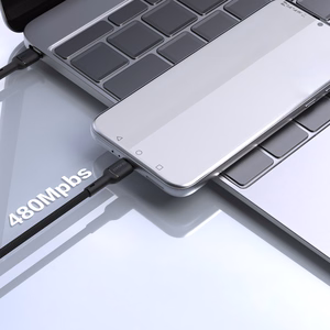 Dudao L9C 65W Кабель USB-C - USB-C 2м - чёрный