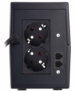 PowerWalker VI 850 SHL Schuko nepertraukiamo maitinimo resursai (UPS) „Line-Interactive“ 0,85 kVA 480 W 2 AC išvestis(ys / čių)