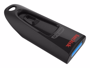 SanDisk Ultra USB atmintinė 256 GB USB Type-A 3.2 Gen 1 juoda