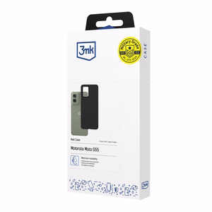 3mk Matinis dėklas telefonui Motorola Moto G55 5G - juodas