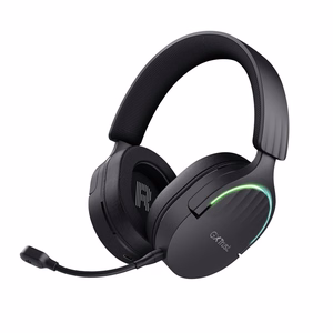 Trust GXT 491 Fayzo Ausinės su mikrofonu laidinės ir belaidės ant galvos žaidimams USB Type-C Bluetooth juodos