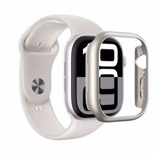 AmazingThing Minimal чехол для Apple Watch 46 мм – серебряный