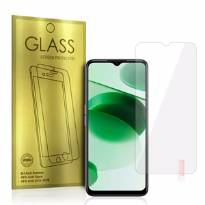 Закалённое стекло Gold для REALME C35