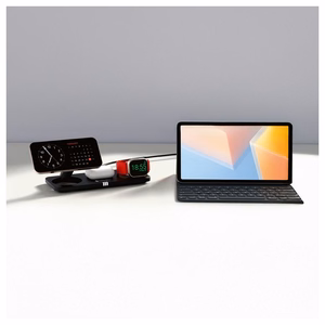 FORCELL F-ENERGY MagNetix 3w1 Qi2 20,5W belaidis įkroviklis suderinamas su MagSafe juodas
