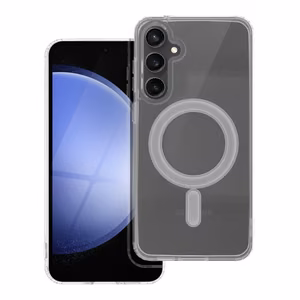 Чехол для Samsung S23 FE Clear Mag Cover (STR) совместимый с MagSafe прозрачный