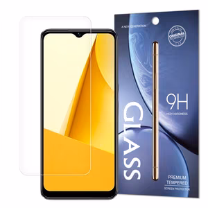 Apsauginis stiklas Vivo Y16 / Y02s grūdintas stiklas 9H kietumo (pakuotė - vokas)