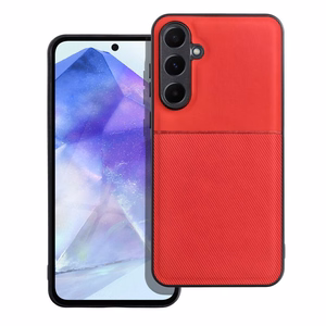 NOBLE dėklas telefonui SAMSUNG A55 5G raudonas