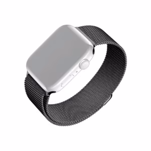 Fixed FIXMEST-434-BK tinklelio tipo dirželis, skirtas Apple Watch 42/44/45/46/49 mm, juodas