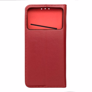 SMART PRO Knygos odinis dėklas SAMSUNG S26 Edge bordo