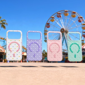 Bubble Dots Mag case for Samsung S26 Ultra green