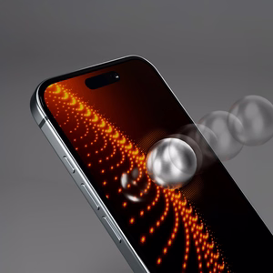 SBS D3O grūdintas stiklas su aplikatoriumi, skirtas iPhone 13 / 13 Pro / 14 / 16e / 17e