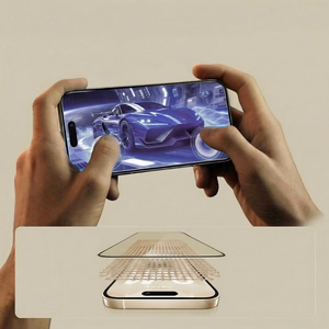 "Tech-Protect Glass Fit+" 2 vnt. grūdinto stiklo, skirto "Google Pixel 9A / 20A" - Juodas