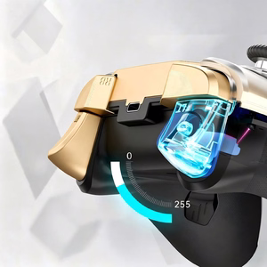 Machenike G5Pro Flagship Wireless Game Controller with Gyroscope and Button Mapping - Black and Gold