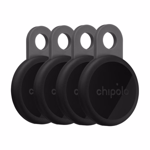 Chipolo LOOP – įkraunamas Bluetooth sekiklis su silikoniniu kilpeliu iOS & Android, 4col_Charcoal