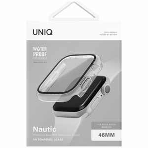 Чехол Uniq Nautic для Apple Watch 46 мм - прозрачный