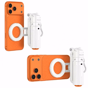 Blavec aliuminė asmenukių lazda Coco PRO Mini P-01 Magsafe Auto pop keturkojis stovas + nuotolinio valdymo pultelis + laikiklis 0,48 metro (SSCPMP01-MQHW048) balta