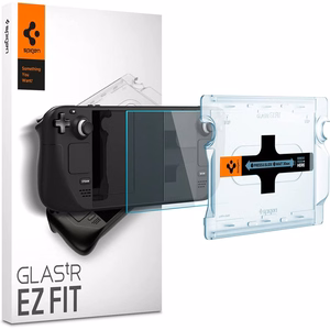 Spigen Glas.tR EZ Fit grūdintas stiklas skirtas Steam Deck