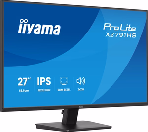 iiyama ProLite X2791HS-B1 – kompiuterio monitorius, 27 col., Full HD 1920×1080, juodas