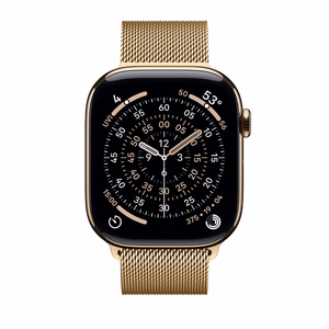 Nerūdijančiojo plieno dirželis Crong Milano Steel, skirtas Apple Watch 38/40/41/42 mm, rausvojo aukso spalvos