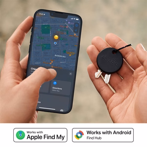 Chipolo POP — Bluetooth-трекер со сменной батареей для iOS и Android, черный