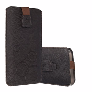 "WONDER Deko" dėklas (XXL dydžio), skirtas "Samsung S25 Ultra/S24 Ultra/M35/M23/A16 5G/Xiaomi Redmi 14C chocolate