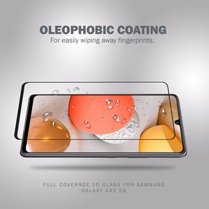 Защитное стекло Crong 3D Armor Glass Full Glue 9H для Samsung Galaxy A42 5G