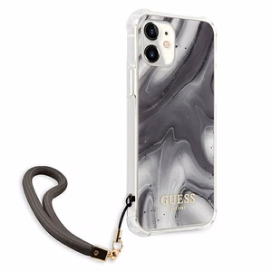 Guess GUHCP12SKSMAGR iPhone 12 mini 5.4" grey/grey hardcase Marble Collection