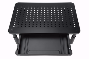 Gembird MS-TABLE-D-01 reguliuojamas monitoriaus stovas su staltiumi