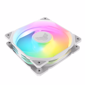 ASUS TUF GAMING TR120 ARGB REVERSE 1 vnt. baltas kompiuterio korpuso oro aušintuvas 12 cm