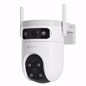 EZVIZ H9c Dual – lauko Wi-Fi valdoma kamera su dviem 5 MP objektyvais, 4 mm objektyvu, spalviniu naktiniu matymu ir sekimu iki 8 m (CS-H9c)